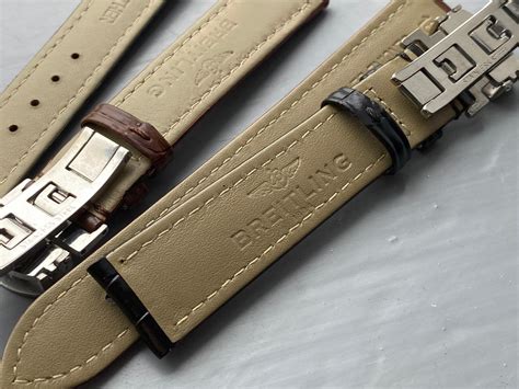 breitling leather band replica|Breitling watch replacement straps.